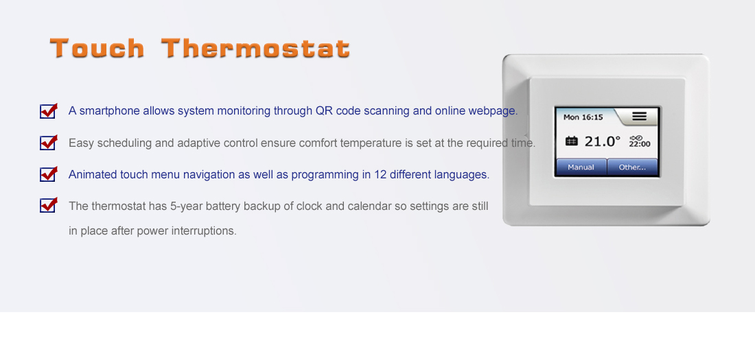 Touch Thermostat